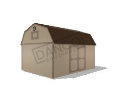 Side Lofted Barn 12x16/250616