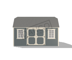 Side Lofted Barn 12x16 - Image 3