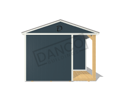 Corner Porch Cabin 12x32 - Image 6