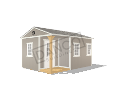 Corner Porch Cabin 12x16