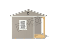 Corner Porch Cabin 12x16 - Image 6