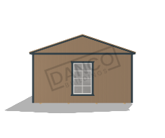 Center Side Porch Cabin 16x28 - Image 5