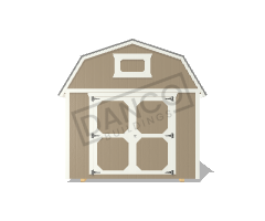 Economy Wood Lofted Barn 10x12 - Image 6