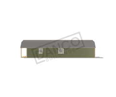 Lofted Barn Cabin 14x50 - Image 3
