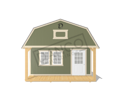 Lofted Barn Cabin 14x50 - Image 6