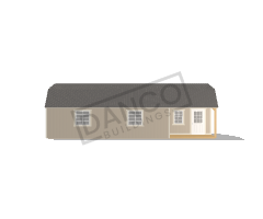 Corner Porch Lofted Barn Cabin 14x36 - Image 3