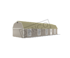 Side Lofted Barn 16x50