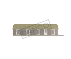 Side Lofted Barn 16x50 - Image 3
