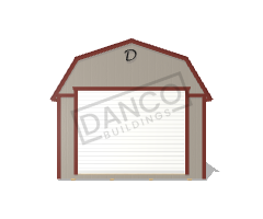Lofted Barn Garage 12x16 - Image 6
