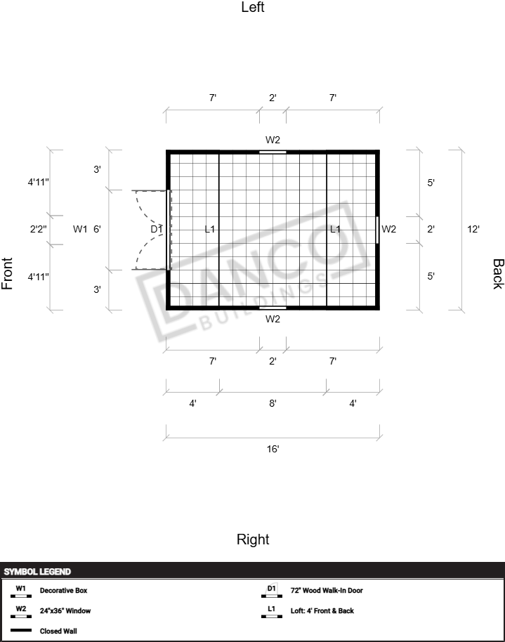 Lofted Barn 12x16 - Image 2