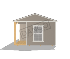 Corner Porch Cabin 14x32 - Image 5