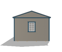 Center Side Porch Cabin 12x20 - Image 4