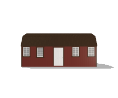 Side Lofted Barn 12x24 - Image 2