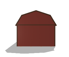 Side Lofted Barn 12x24 - Image 4