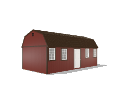 Side Lofted Barn 12x24