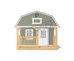 Lofted Barn Cabin 12x40 - Image 6