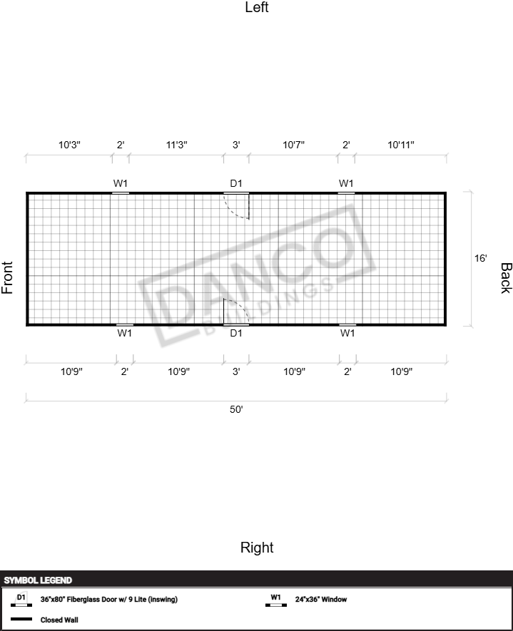 Utility Shed 16x50 - Image 2