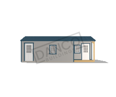 Corner Porch Cabin 12x28 - Image 3