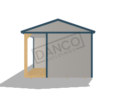 Corner Porch Cabin 12x28 - Image 5