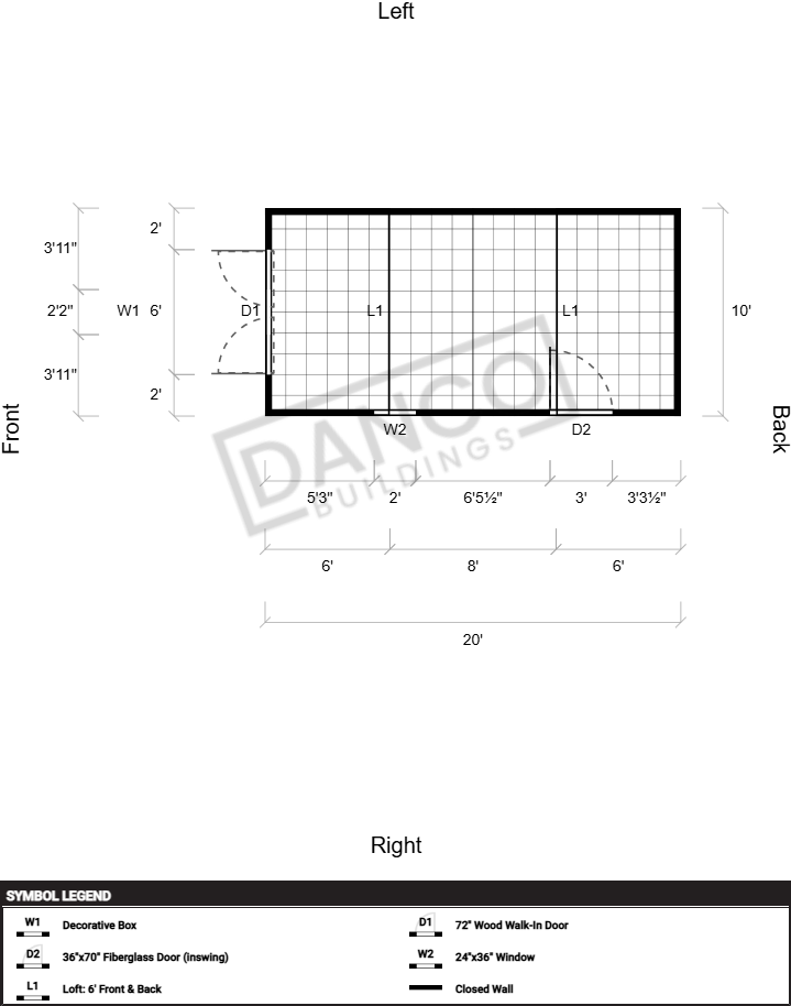 Lofted Barn 10x20 - Image 2