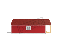 Lofted Barn Cabin 16x32 - Image 4