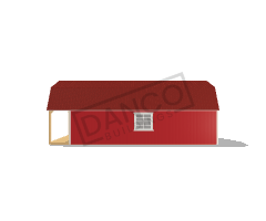 Lofted Barn Cabin 16x32 - Image 3