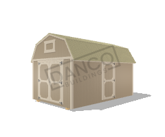 Economy Wood Lofted Barn 10x16