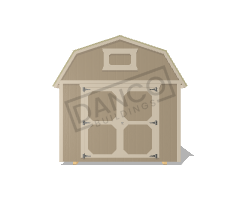 Economy Wood Lofted Barn 10x16 - Image 6
