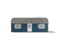 Side Lofted Barn 12x28 - Image 3