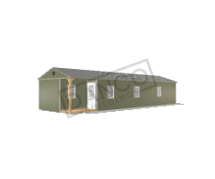 Corner Porch Cabin 14x48