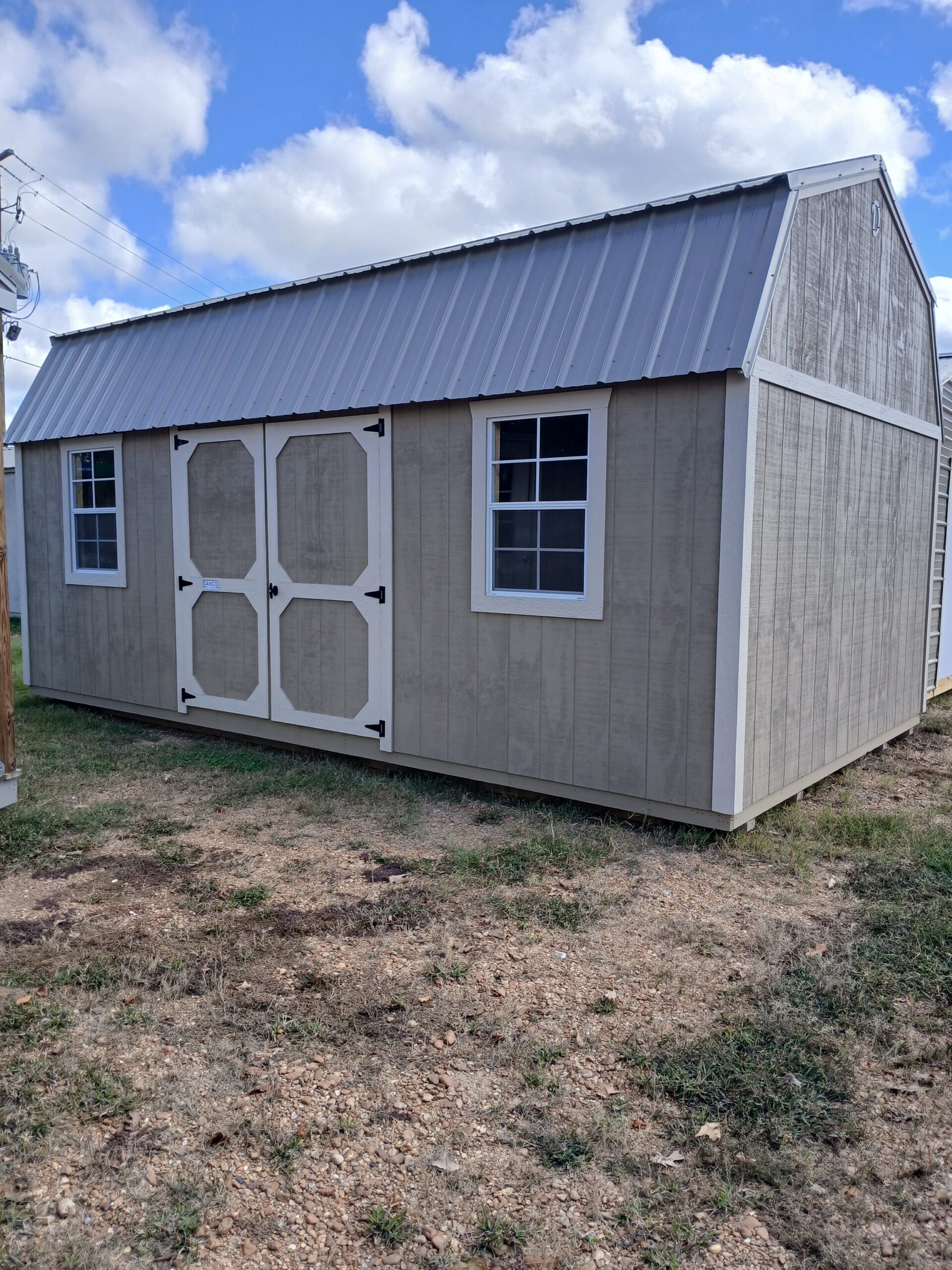 Side Lofted Barn 12x20