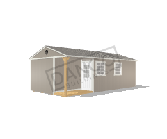 Corner Porch Cabin 14x28