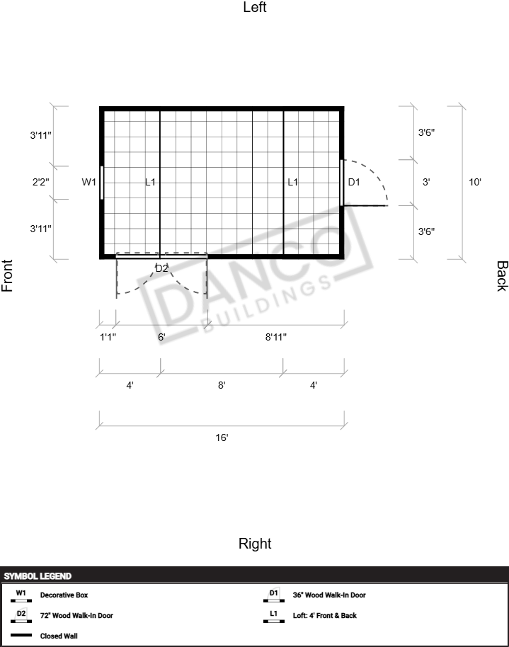 Lofted Barn 10x16 - Image 2