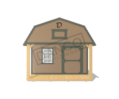 Lofted Barn Cabin 12x16 - Image 6