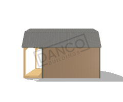 Lofted Barn Cabin 12x16 - Image 3