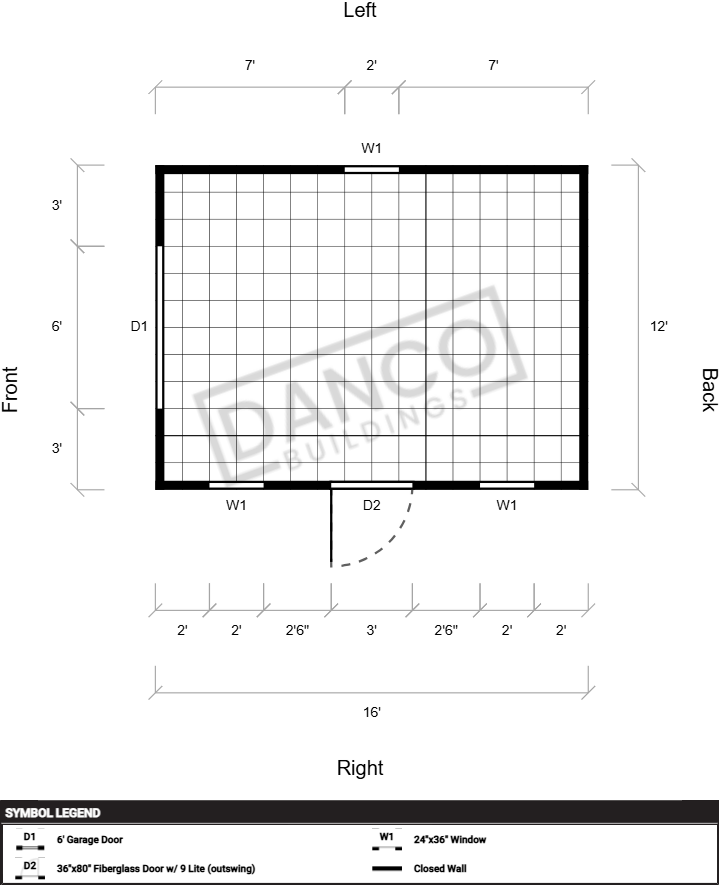 Garden Shed Premium 12x16 - Image 2