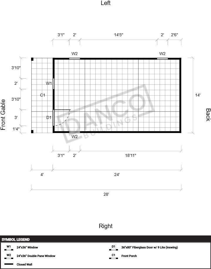 Standard Cabin 14x28 - Image 2