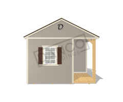 Corner Porch Cabin 12x20 - Image 6