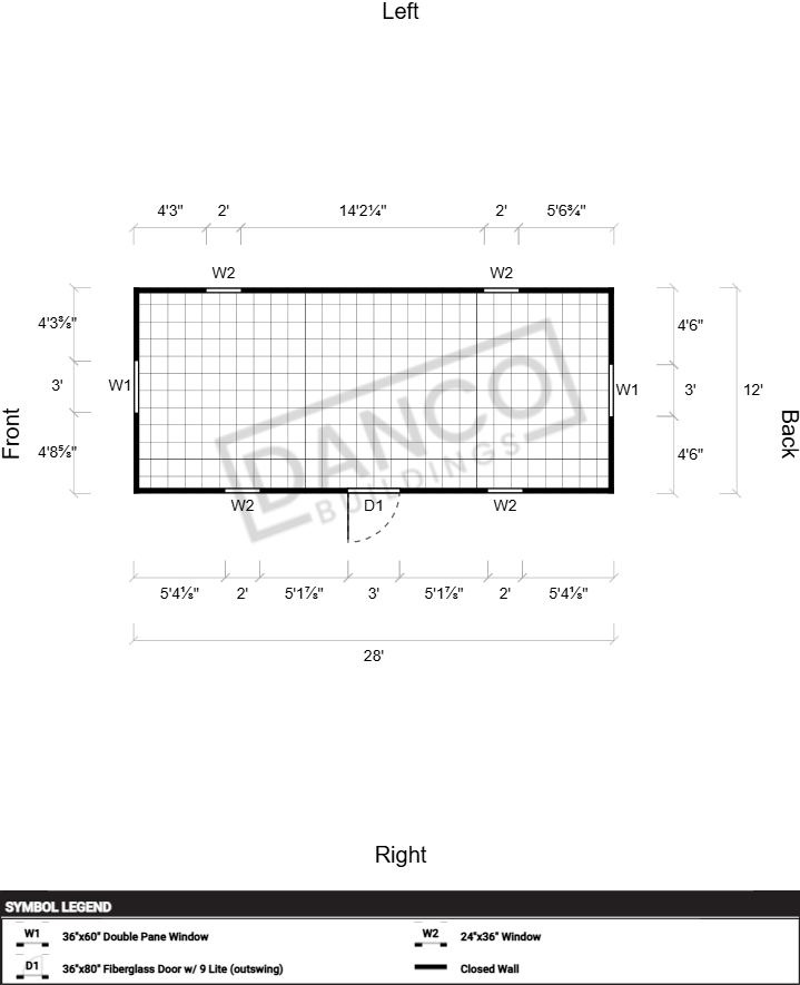 Garden Shed Premium 12x28 - Image 2