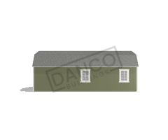 Side Lofted Barn 12x28 - Image 4