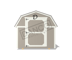 Short Wall Barn 8x12 - Image 6
