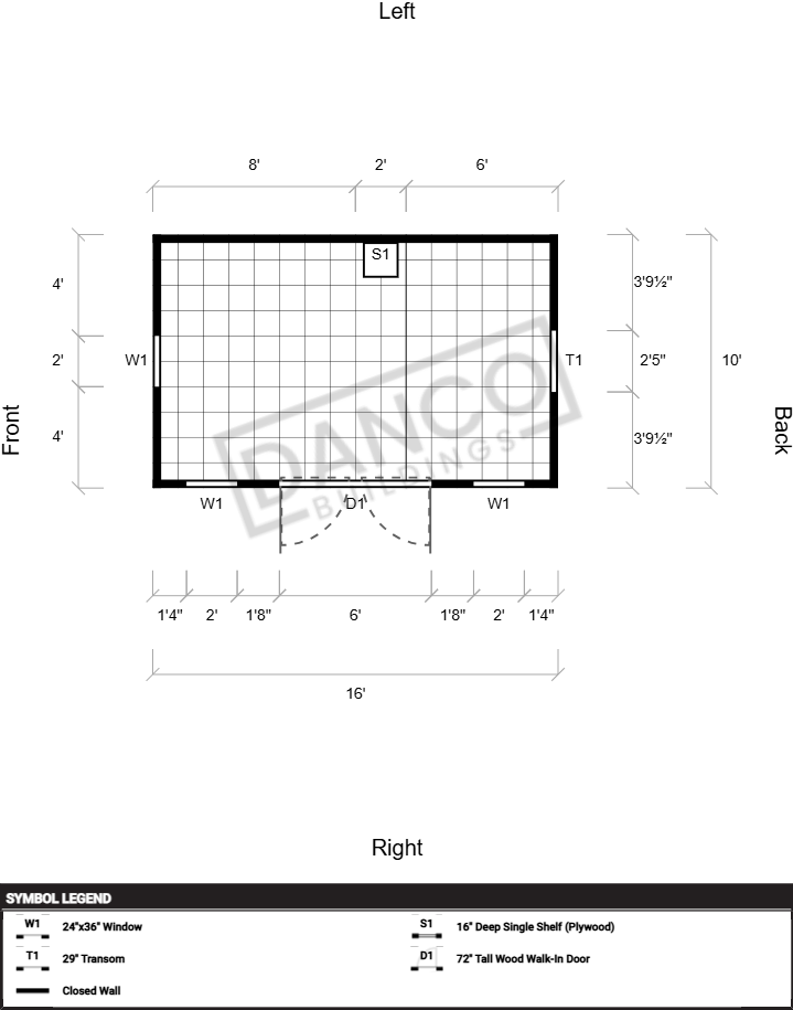 Garden Shed 10x16 - Image 2