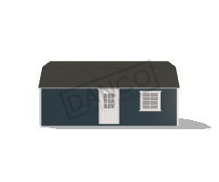 Side Lofted Barn 14x24 - Image 3