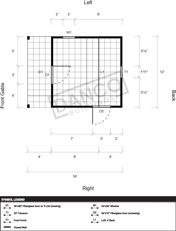 Standard Cabin 12x16 - Image 2