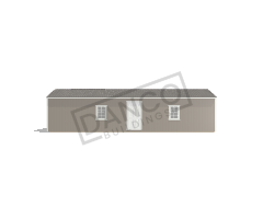 Corner Porch Cabin 14x40 - Image 4