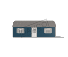 Side Lofted Barn 12x28 - Image 3