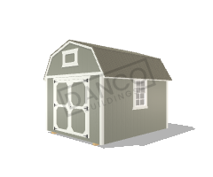 Economy Wood Lofted Barn 10x12