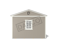 Center Side Porch Cabin 12x24 - Image 6