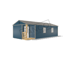 Corner Porch Cabin 14x32