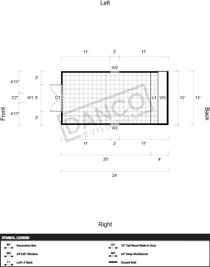 Lofted Barn 12x24 - Image 2